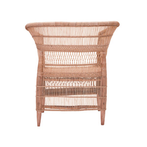 Set of 2 Rika Chairs with Armrests, Nature