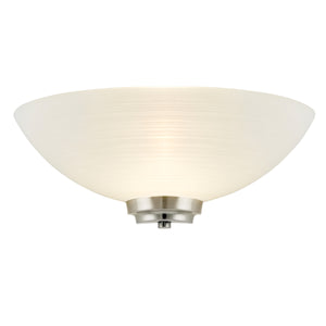 Wells Wall Light Satin Chrome