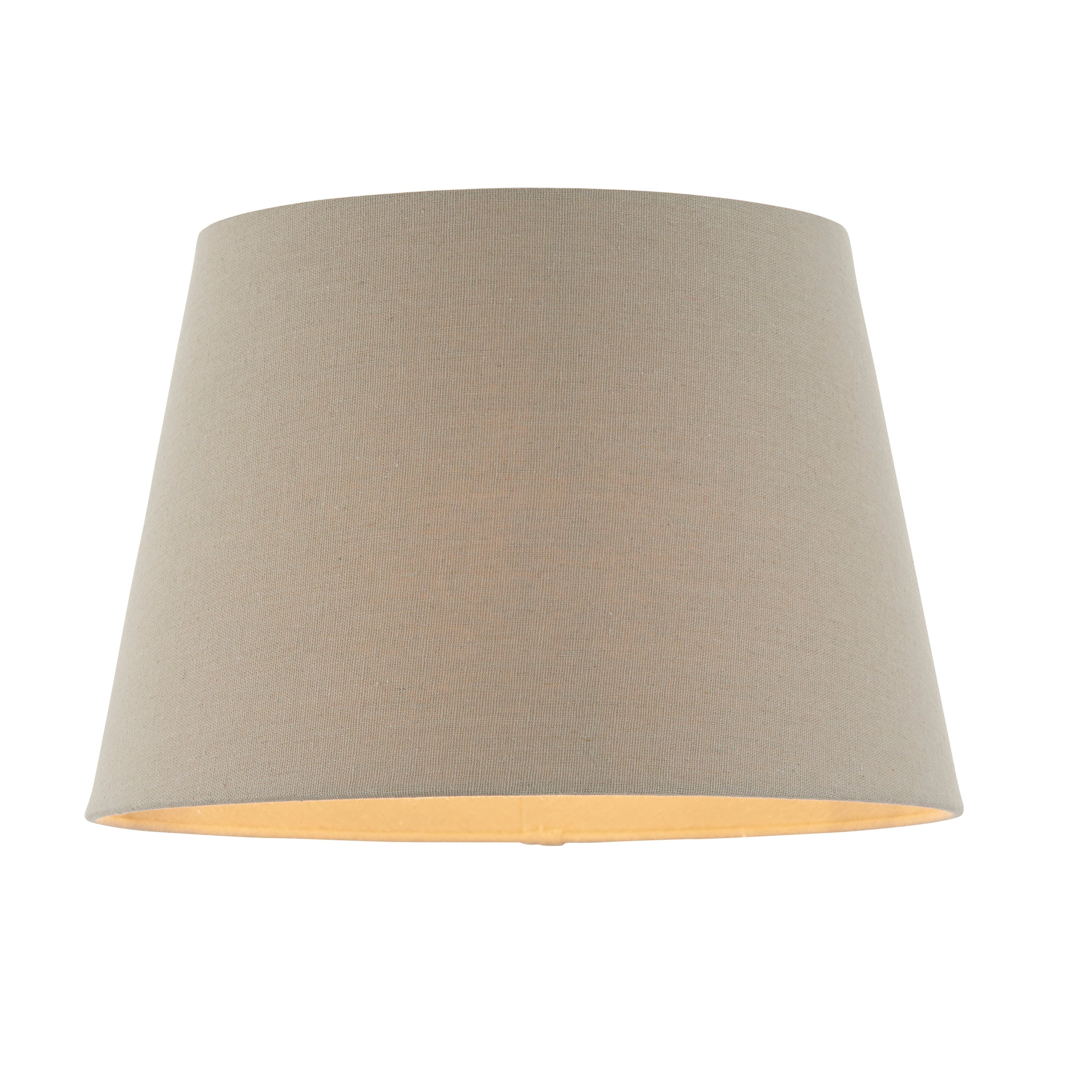 Cece Shade Grey Faux Linen 20.5 cm