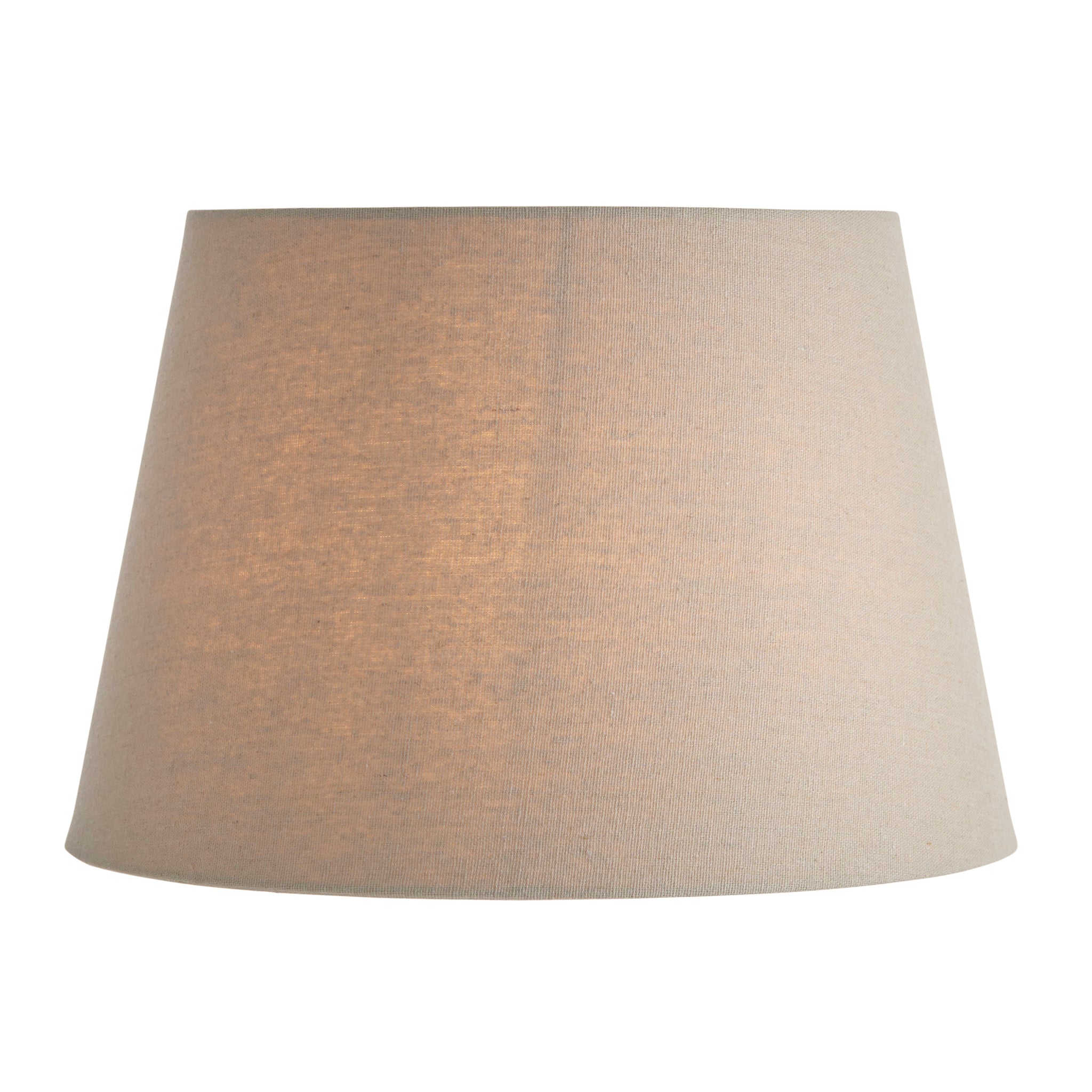 Cece Shade Grey Faux Linen 20.5 cm