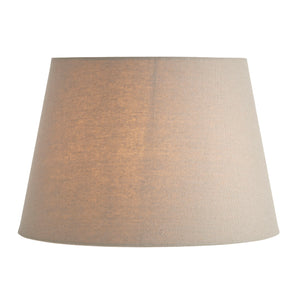 Cece Shade Grey Faux Linen 20.5 cm