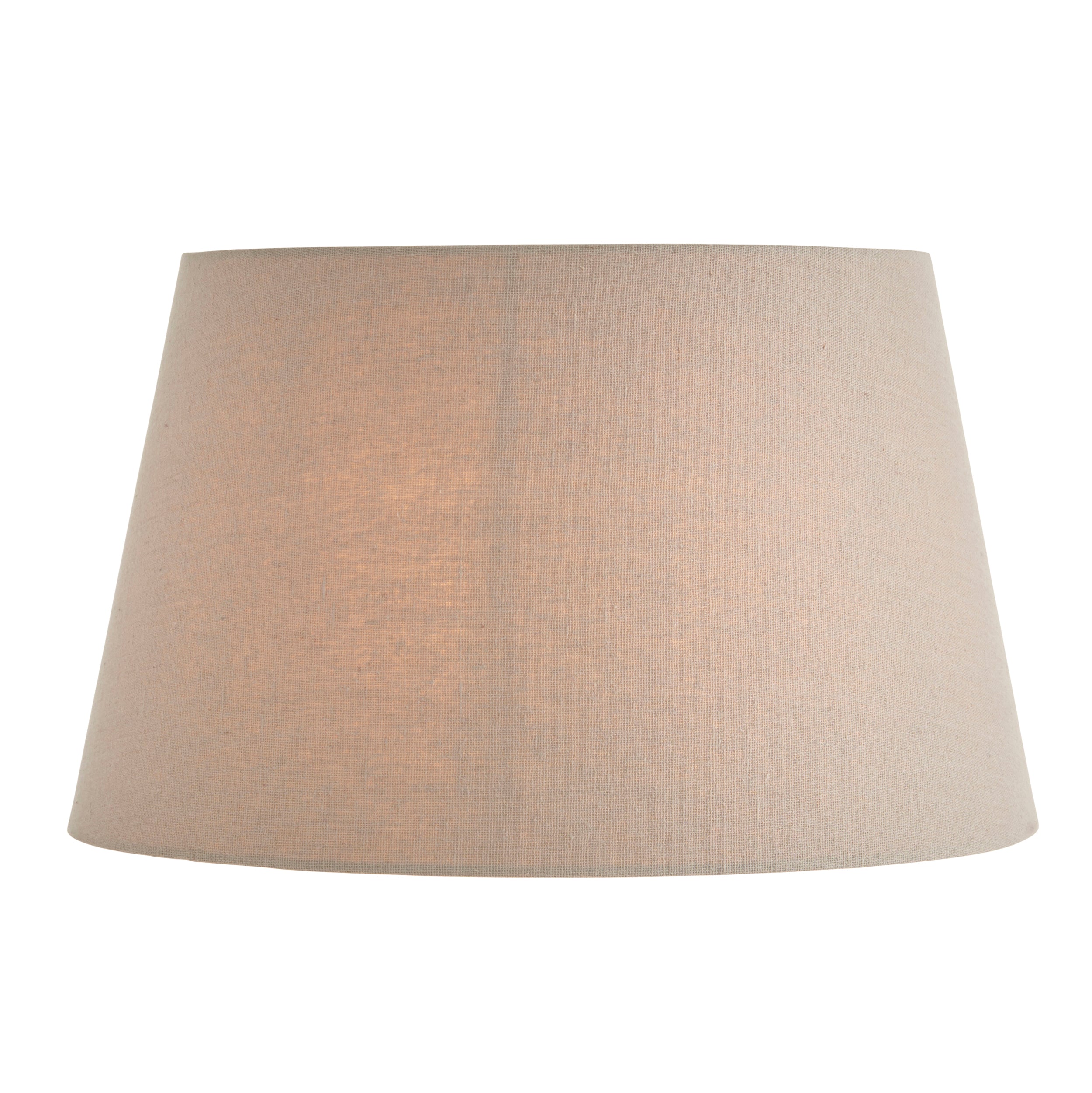 Cece Shade Grey Faux Linen 22 cm
