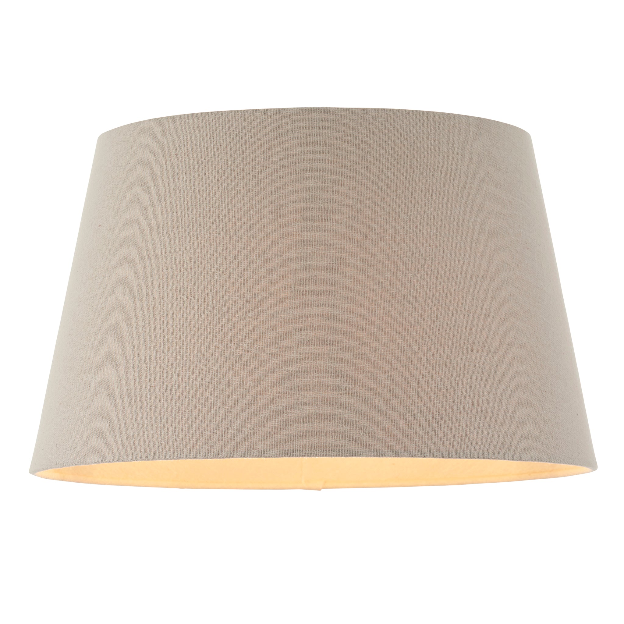 Cece Shade Grey Faux Linen 22 cm