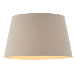 Cece Shade Grey Faux Linen 22 cm