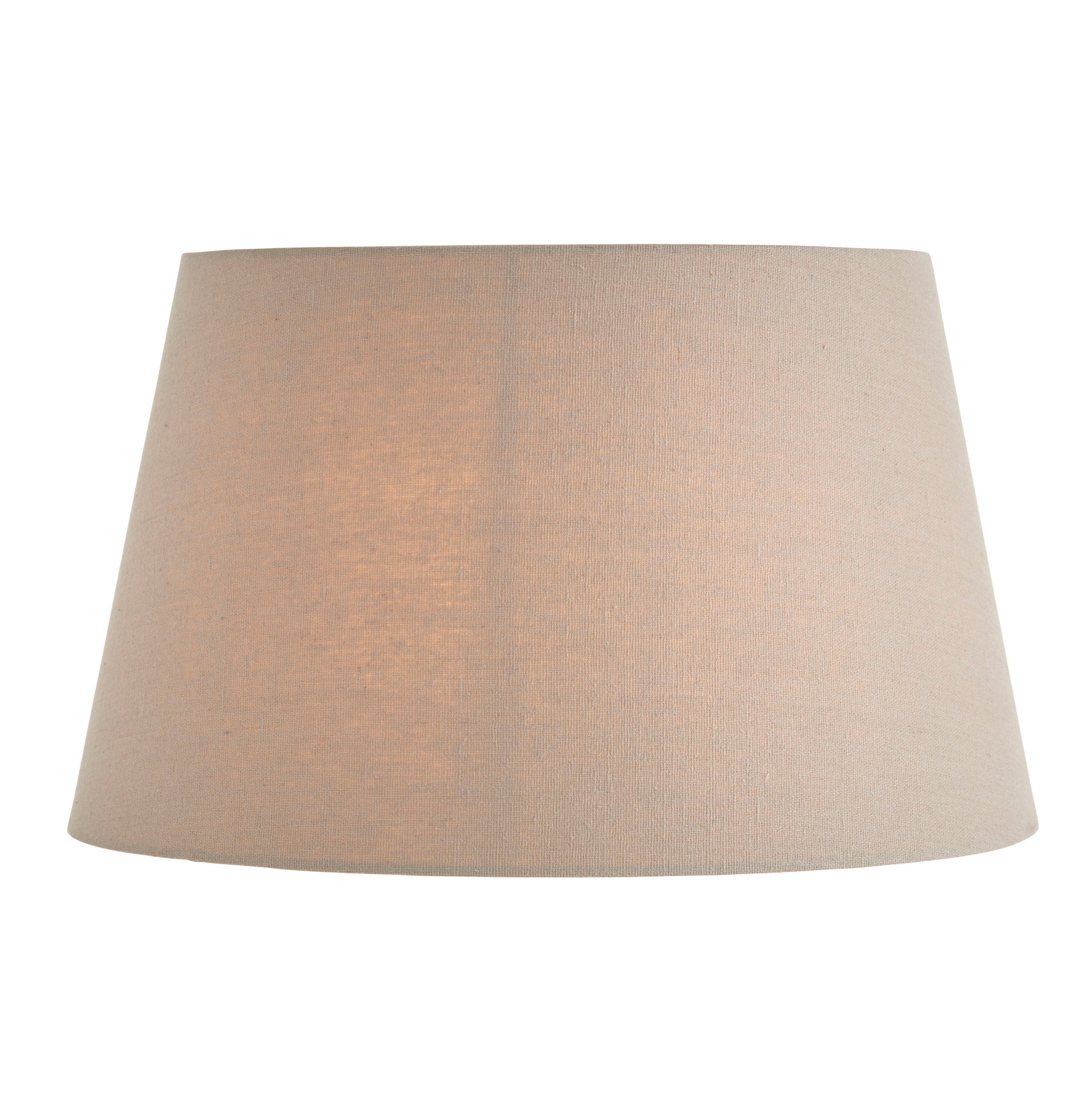 Cece Shade Grey Faux Linen 22 cm