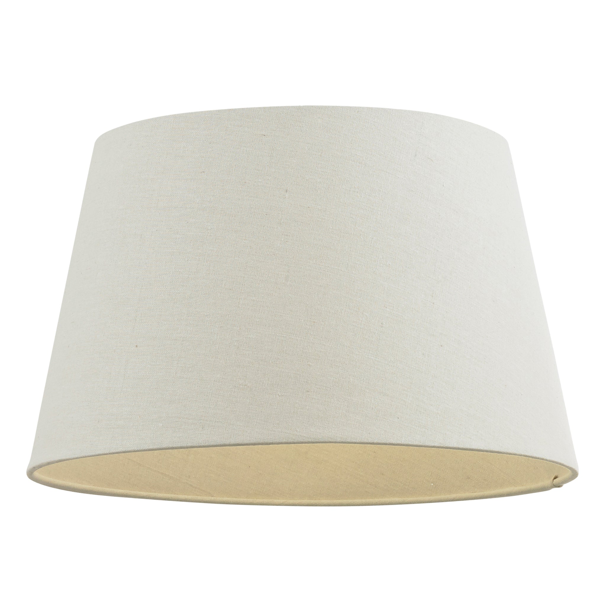 Cece Shade Ivory Faux Linen 26 Cm