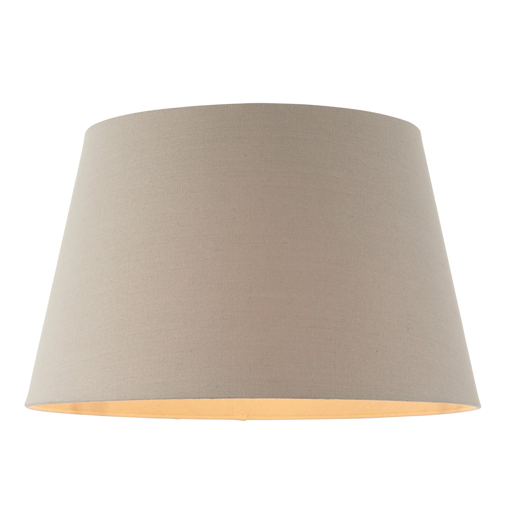 Cece Shade Grey Faux Linen 28.5 cm