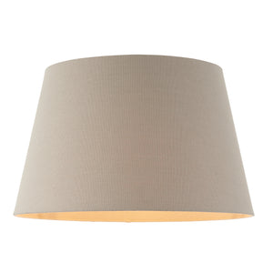 Cece Shade Grey Faux Linen 28.5 cm