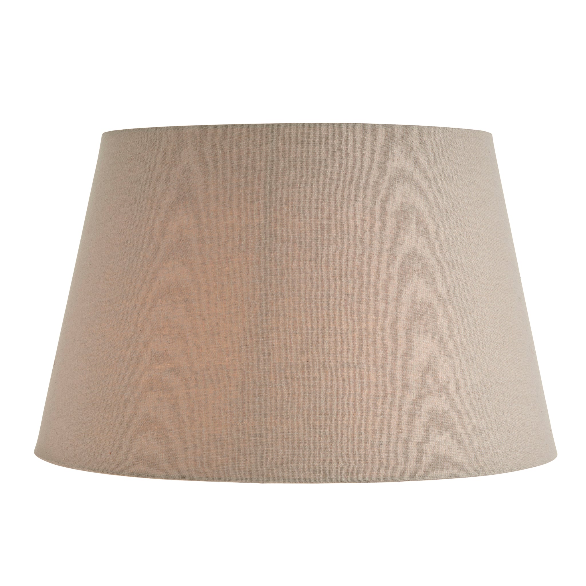 Cece Shade Grey Faux Linen 28.5 cm