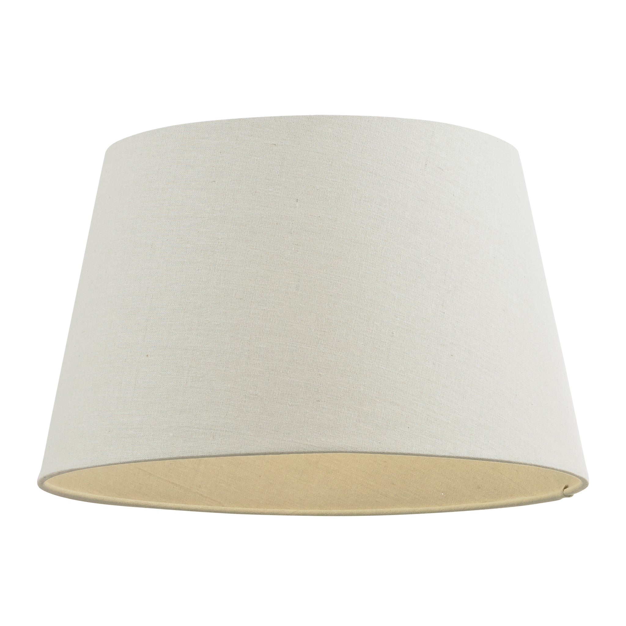 Cece Shade Ivory Faux Linen 28.5 cm