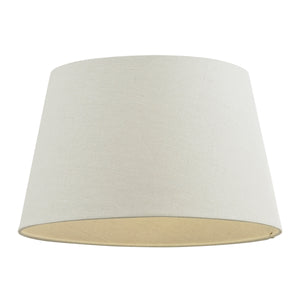Cece Shade Ivory Faux Linen 28.5 cm