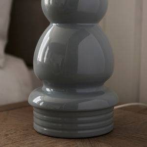 Province Table Lamp Blue Base Only
