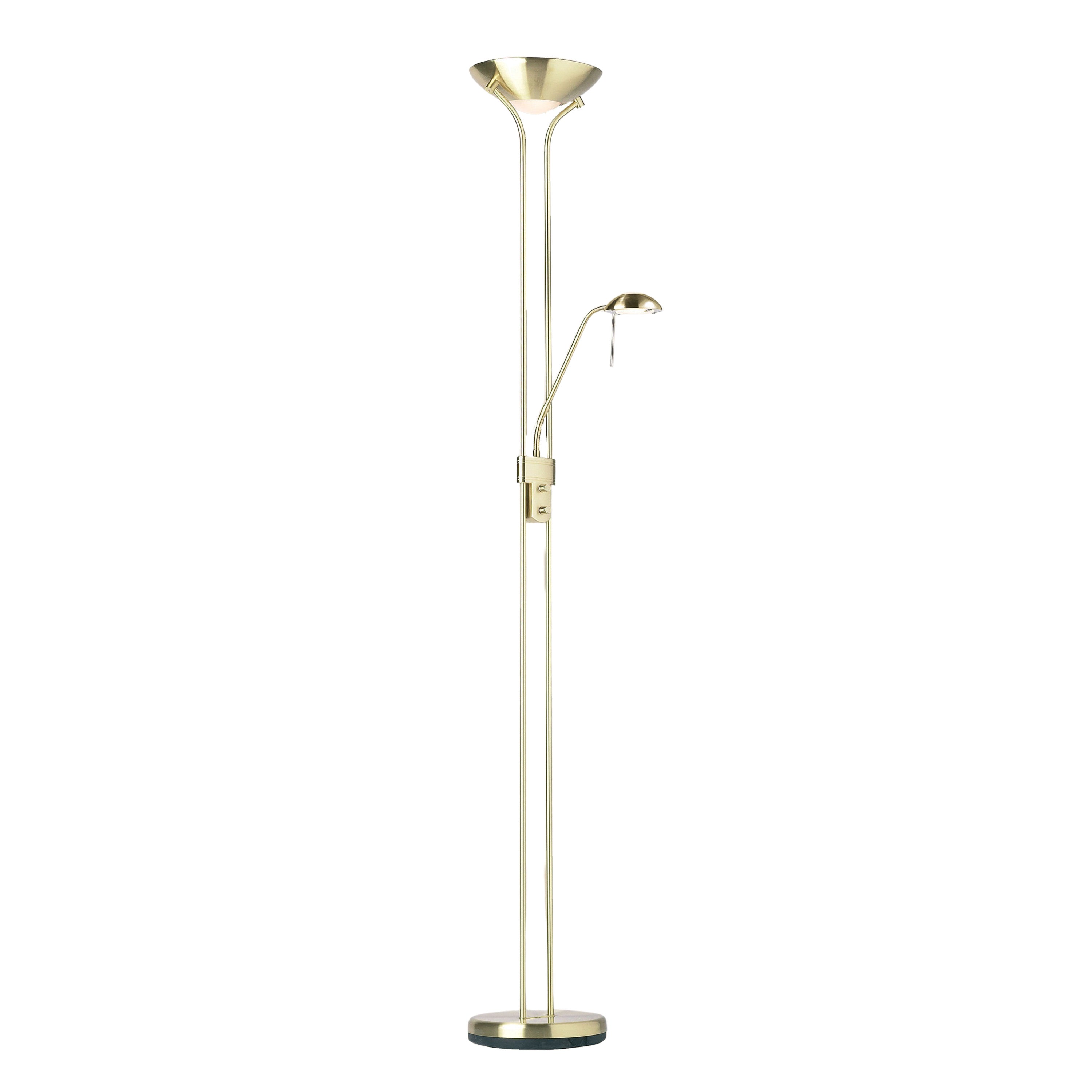 Modena Floor Lamp Satin Brass