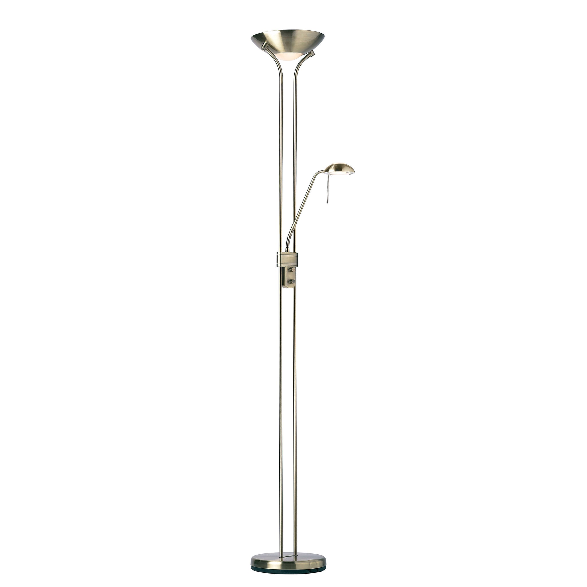 Modena Floor Lamp Antique Brass