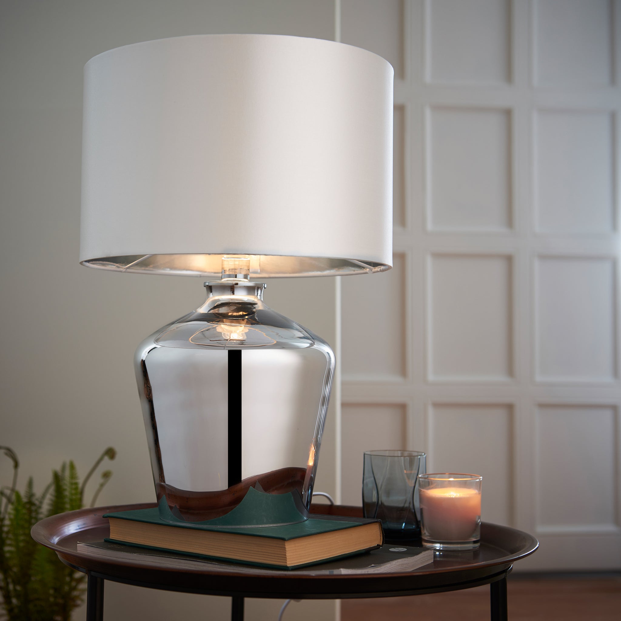 Walden Table Lamp Chrome