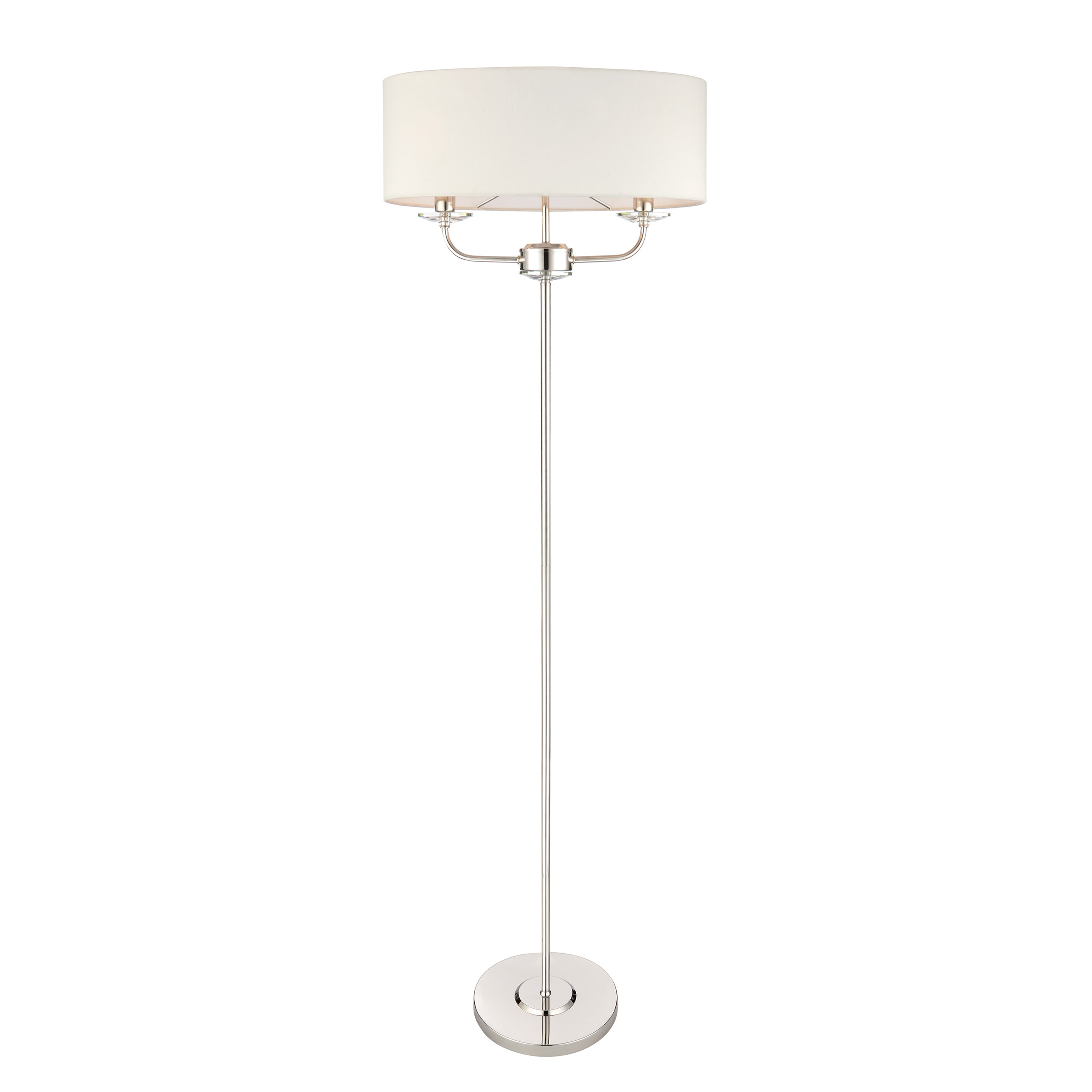 Nexxen Floor Lamp Bright Nickel