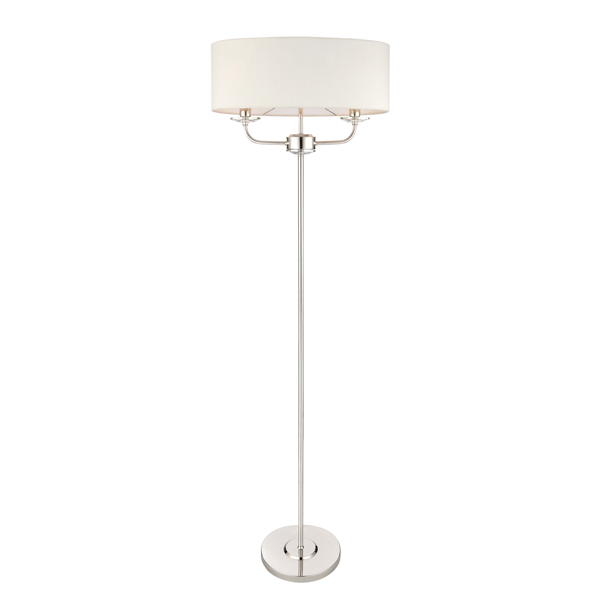 Nexxen Floor Lamp Bright Nickel