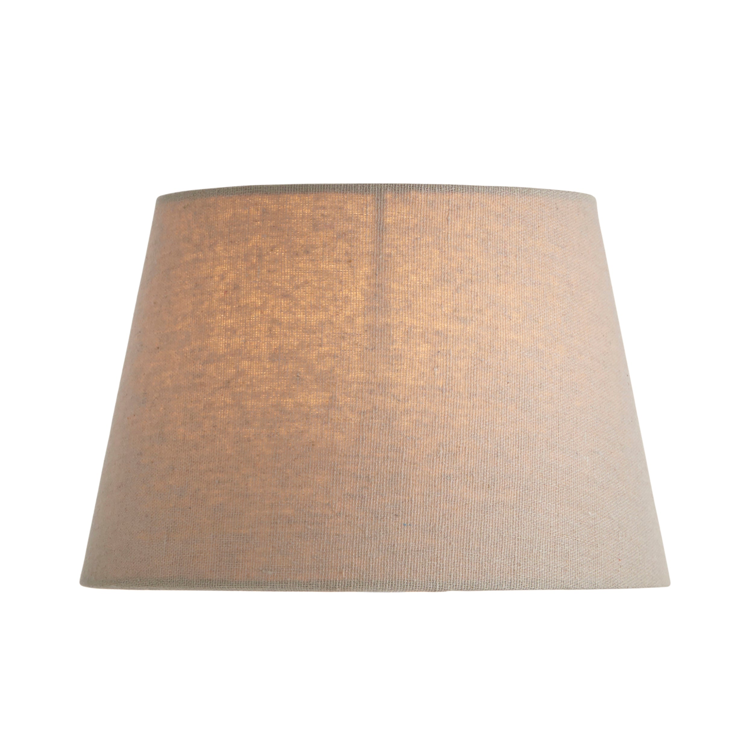 Cece Shade Grey Faux Linen 13.5 cm