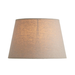 Cece Shade Grey Faux Linen 13.5 cm