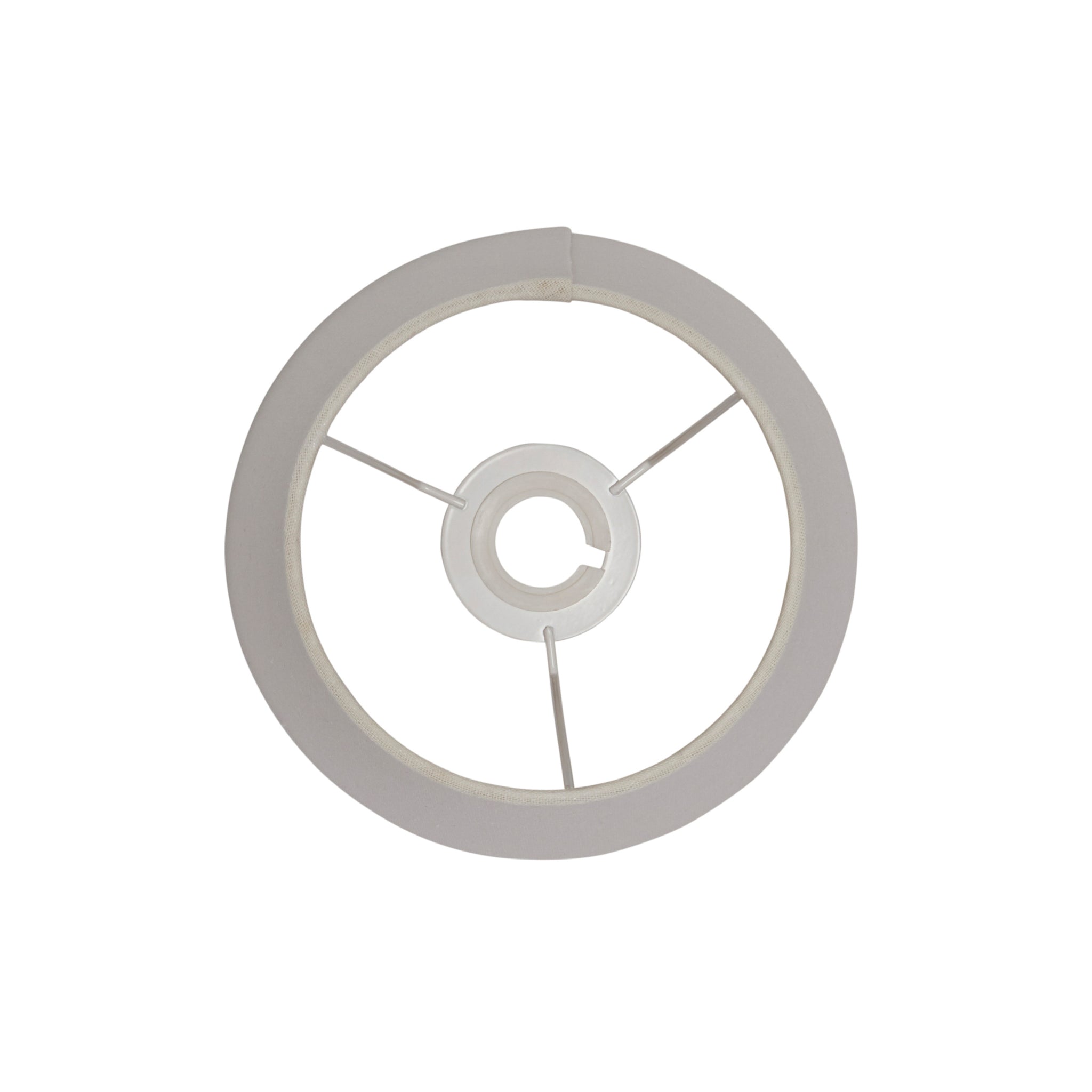 Cece Shade Ivory Faux Linen 13.5 cm