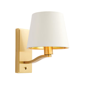 Harker Wall Light Brushed Gold Small