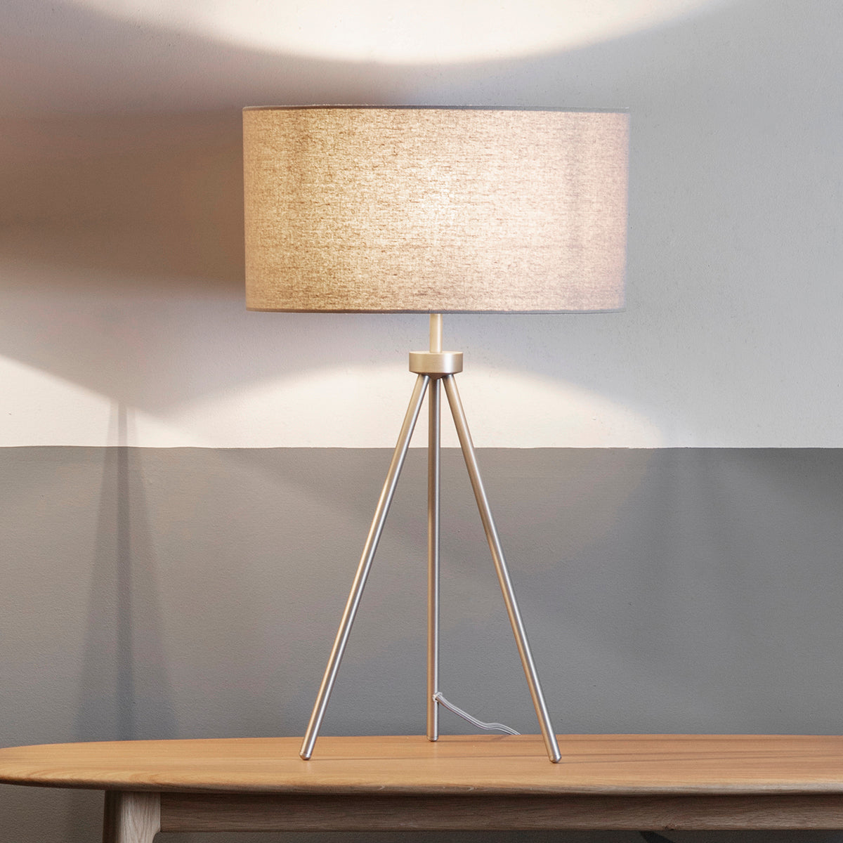 Sri Table Lamp Nickel