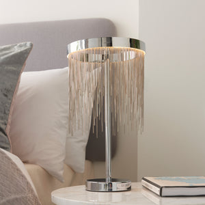 Zolma Table Lamp Chrome