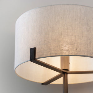 Hayworth Floor Lamp Bronze/Natural