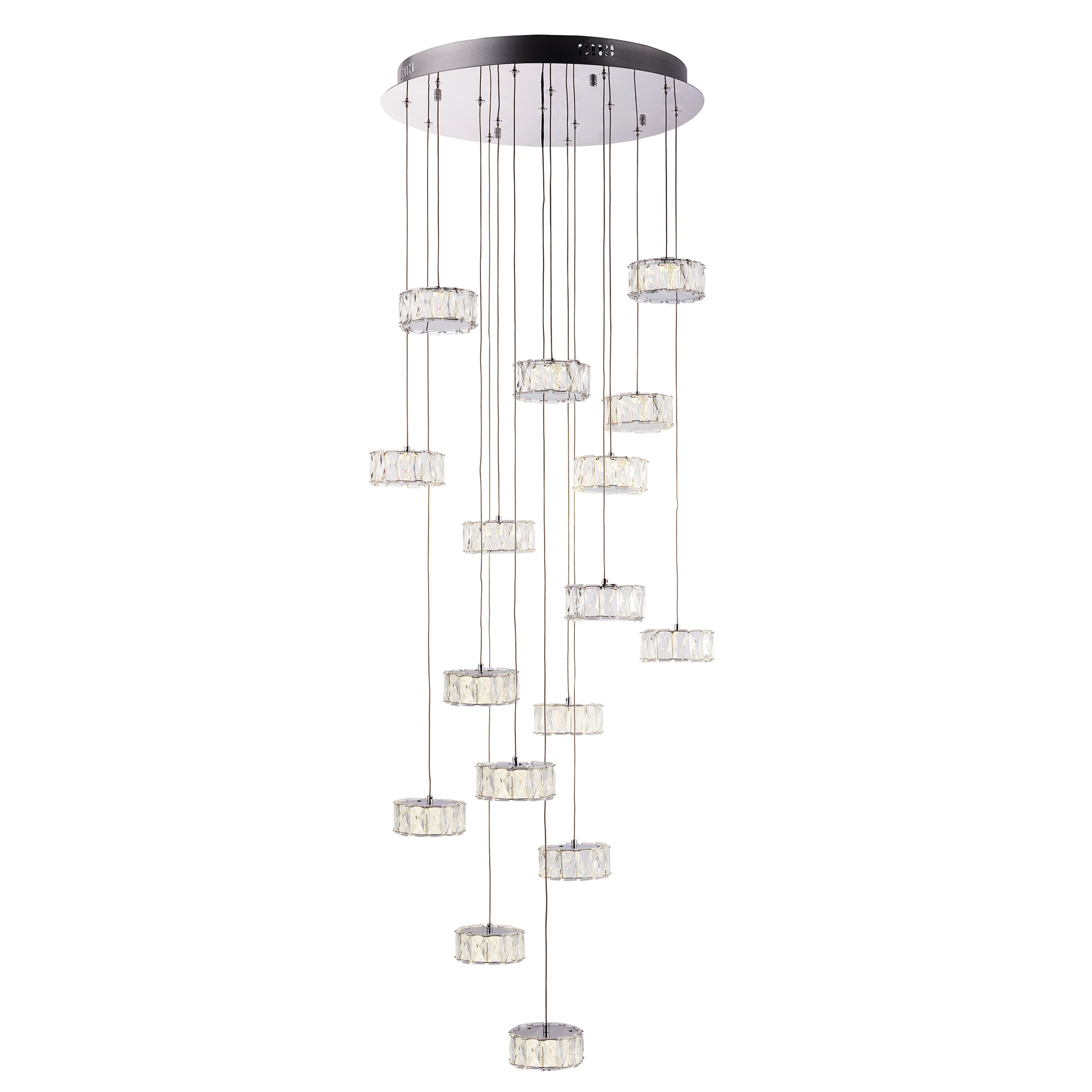 Prism 16 Cluster Pendant Light