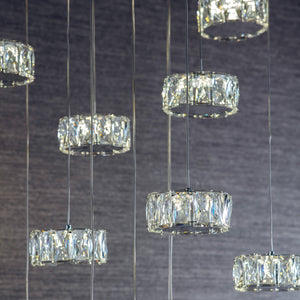Prism 16 Cluster Pendant Light