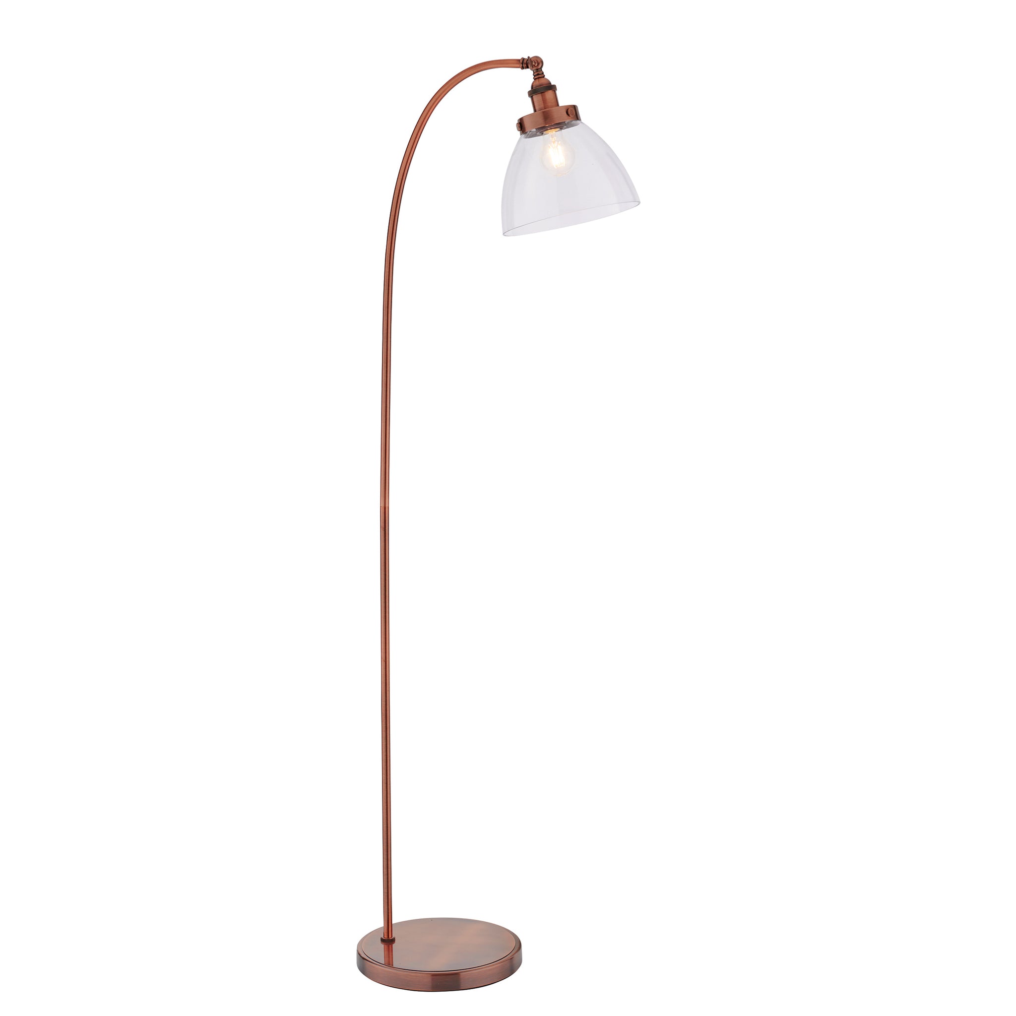 Hanson Floor Lamp Aged Copper
