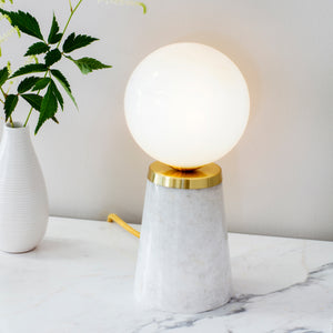 Oslo Table Lamp Marble