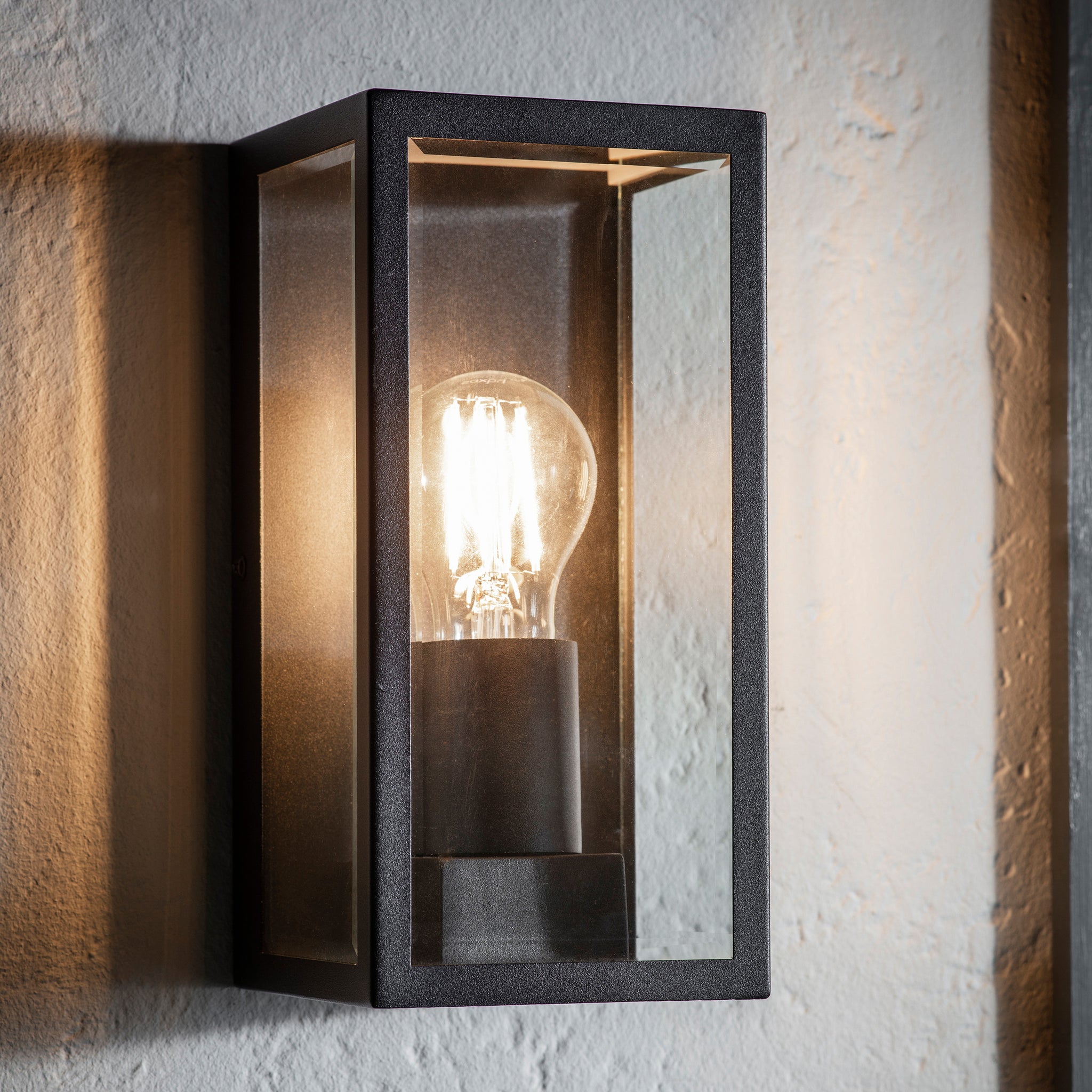 Cambridge 1 Wall Light Matt Black