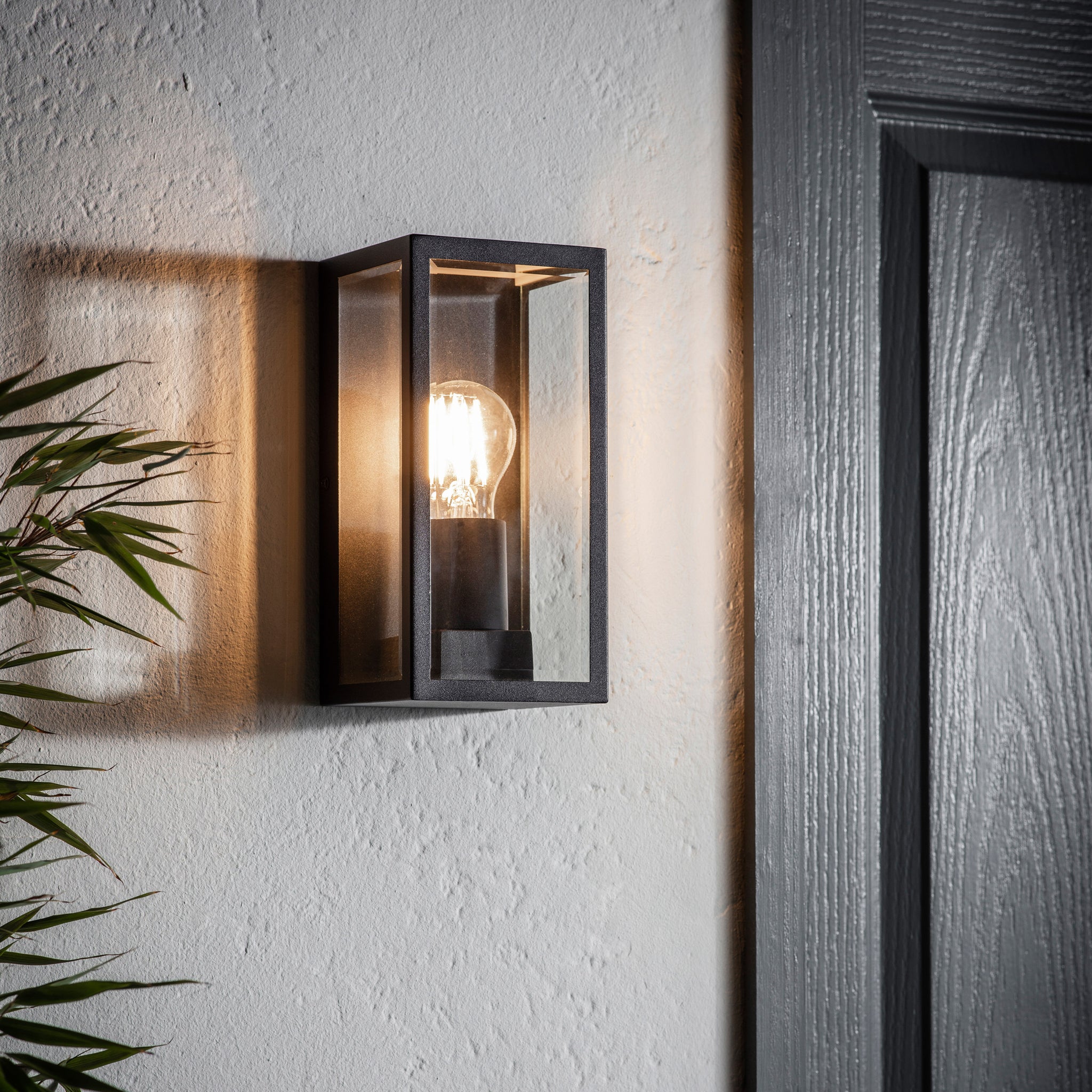 Cambridge 1 Wall Light Matt Black