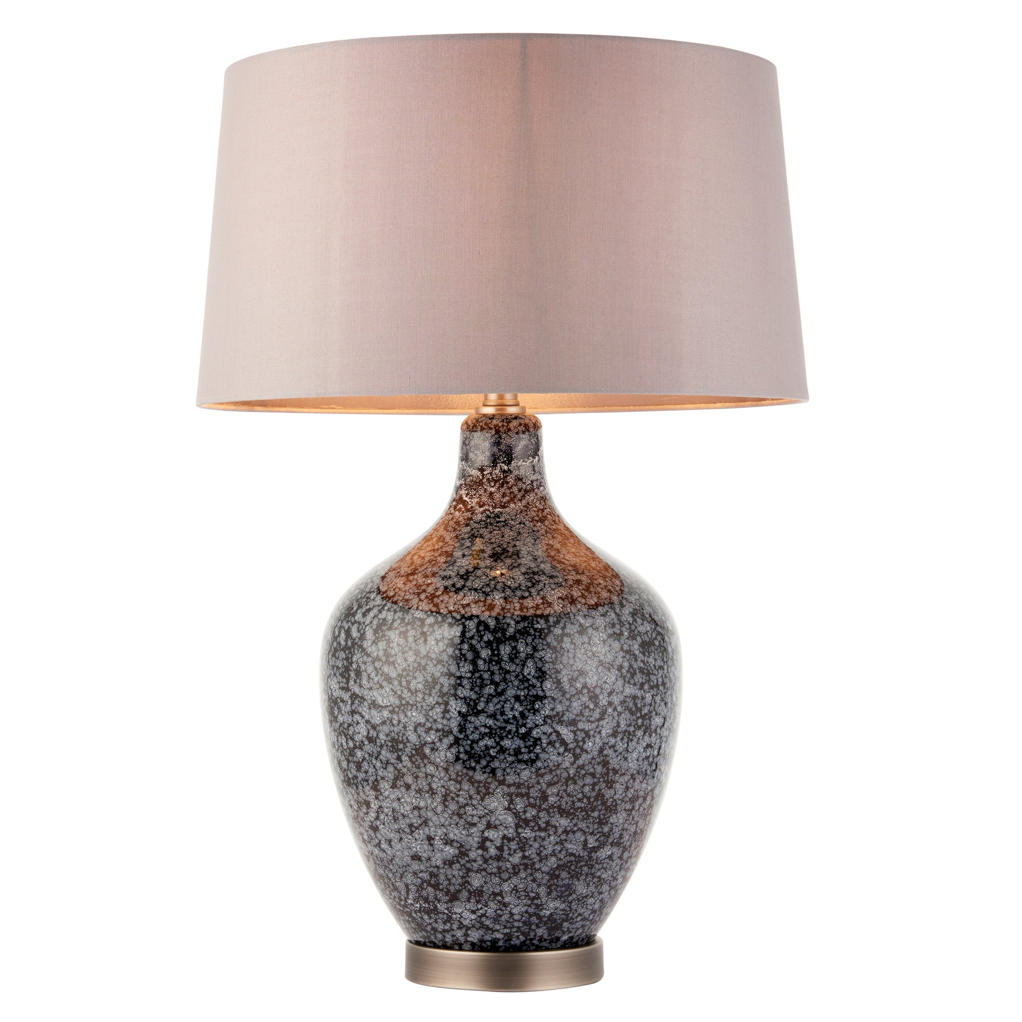 Isla Table Lamp Grey Black