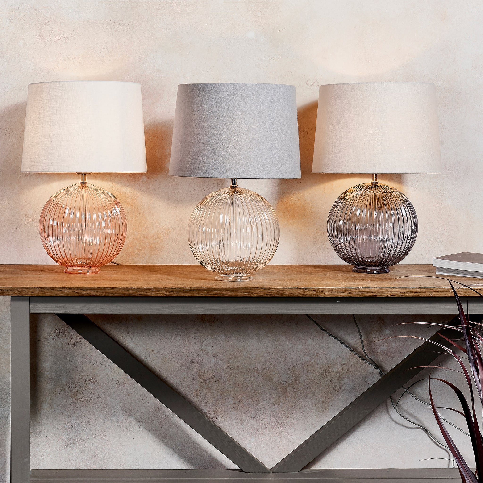 Jenna Table Lamp Clear Base Only