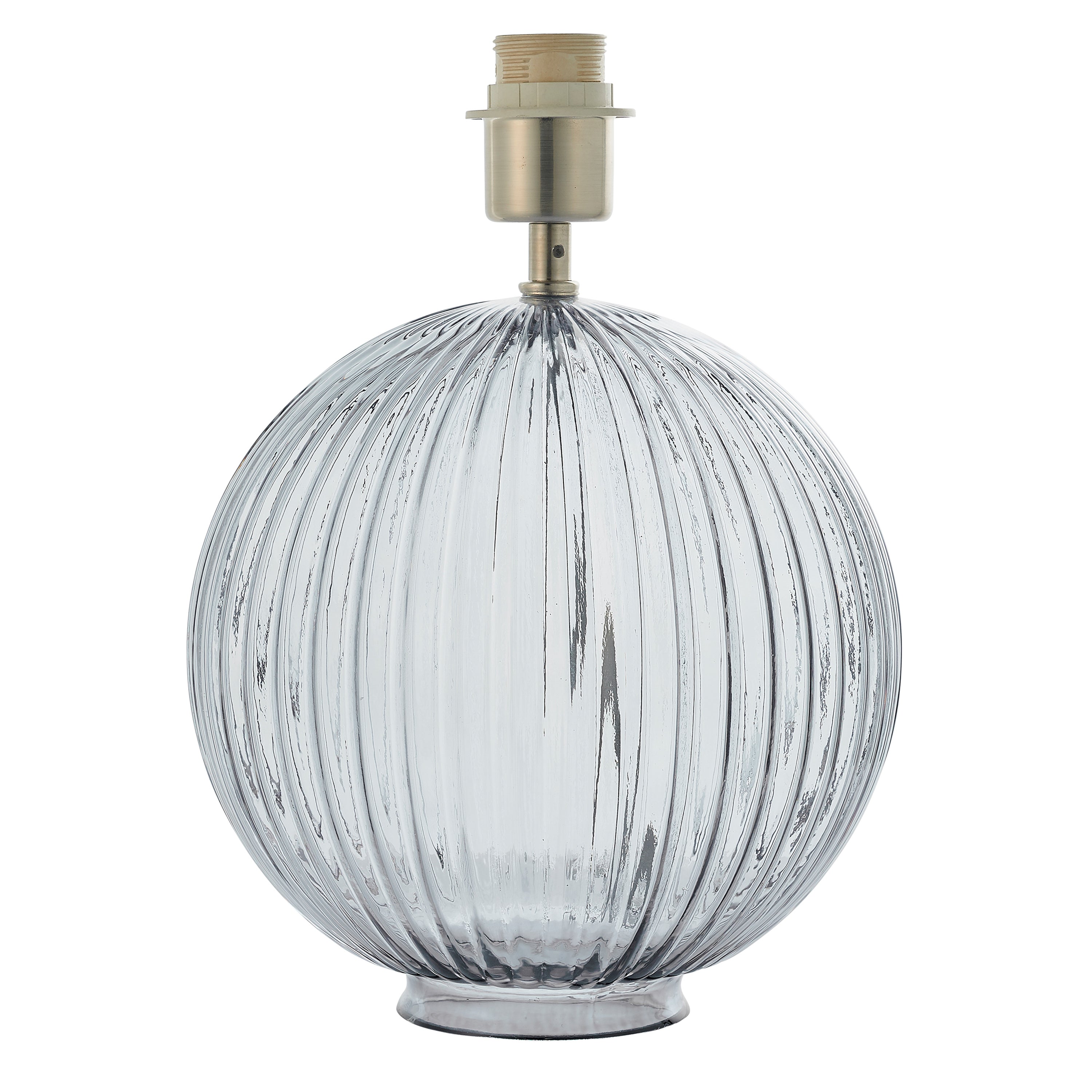 Jenna Table Lamp Smokey Grey Base Only