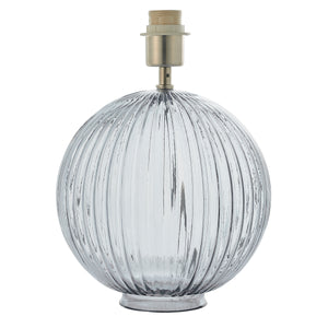 Jenna Table Lamp Smokey Grey Base Only