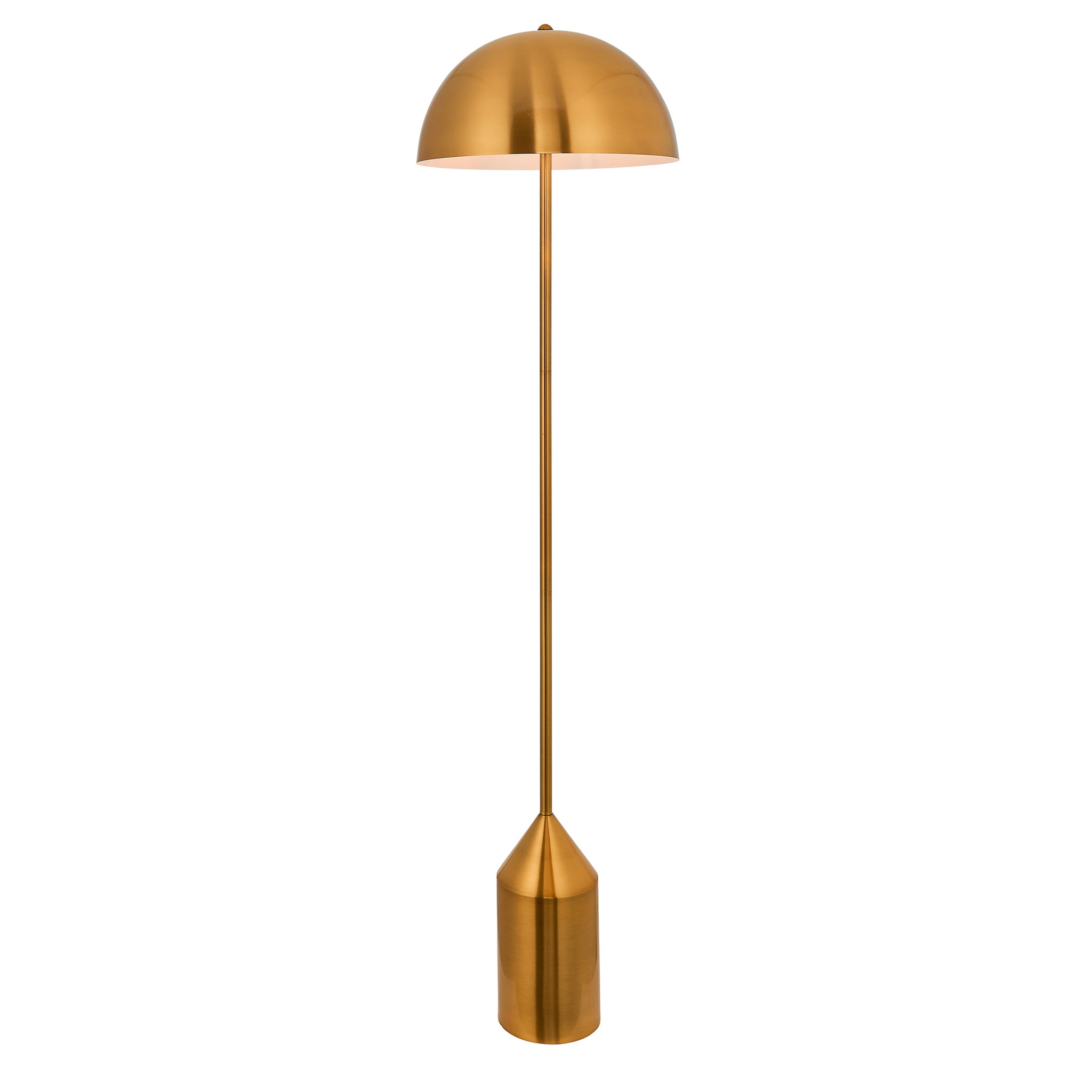 Ovum Floor Light Antique Brass
