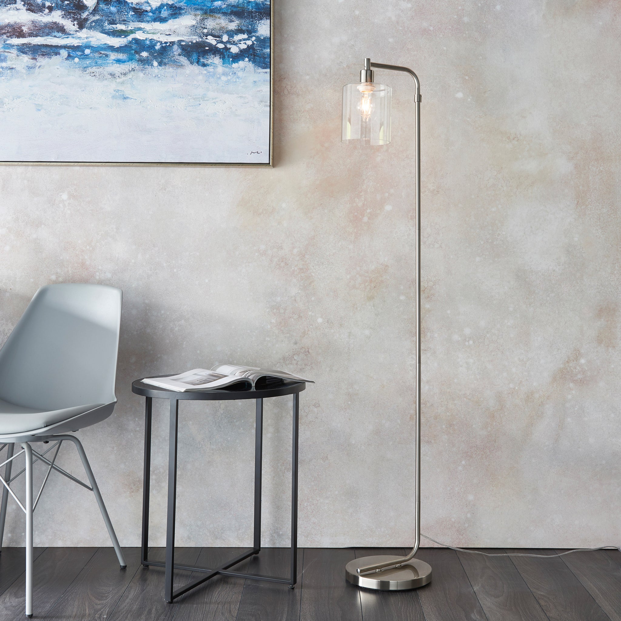 Cordoba Floor Light Nickel
