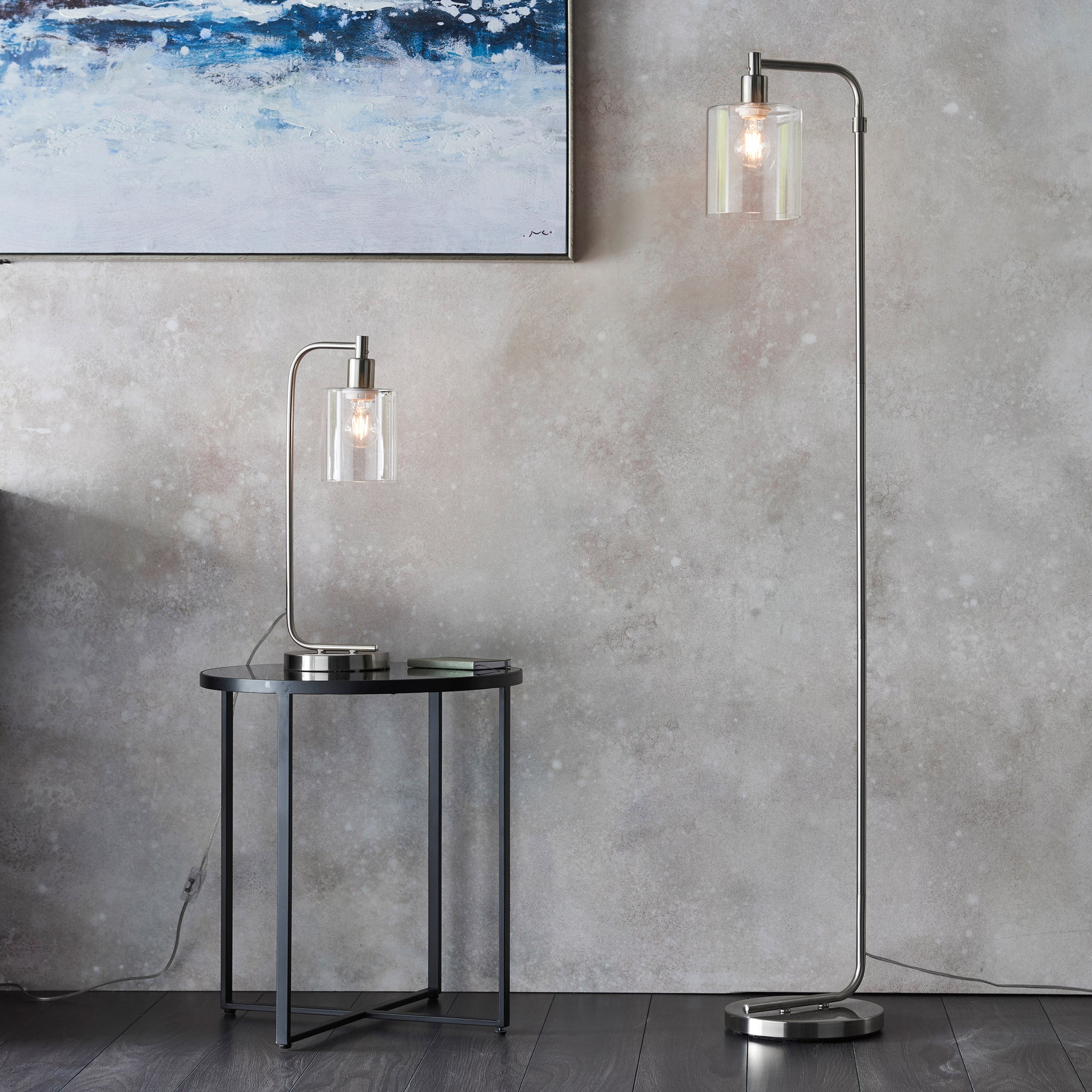 Cordoba Floor Light Nickel