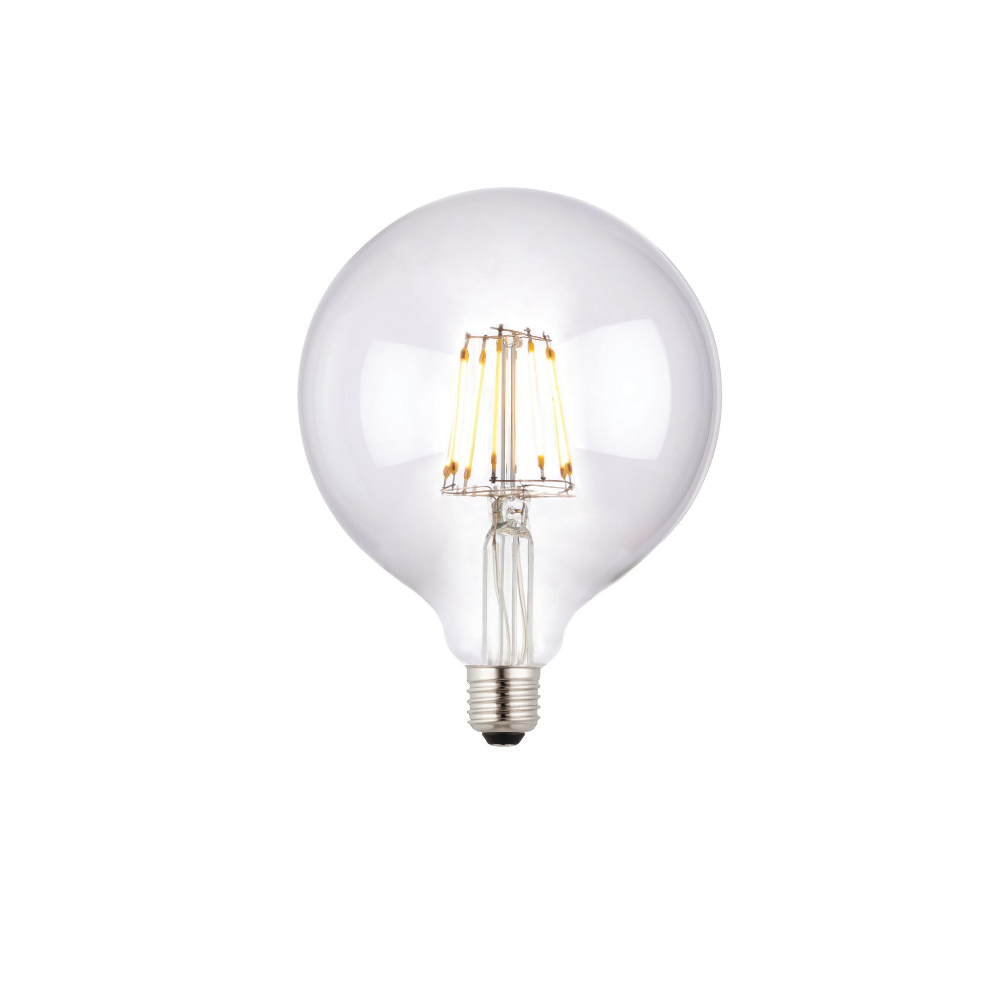 E27 LED Filament Globe Clear 6W Medium