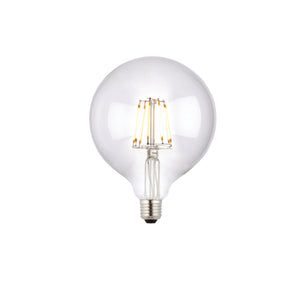 E27 LED Filament Globe Clear 6W Medium