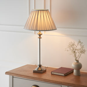 Ava Table Light Antique Brass Base Only