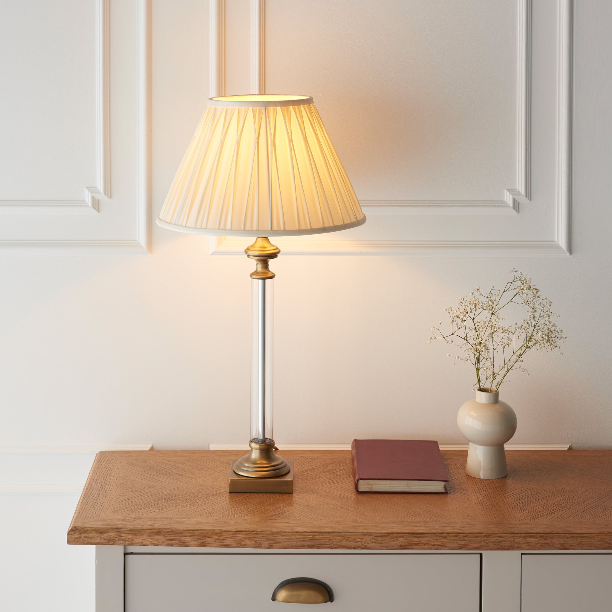 Ava Table Light Chrome Base Only