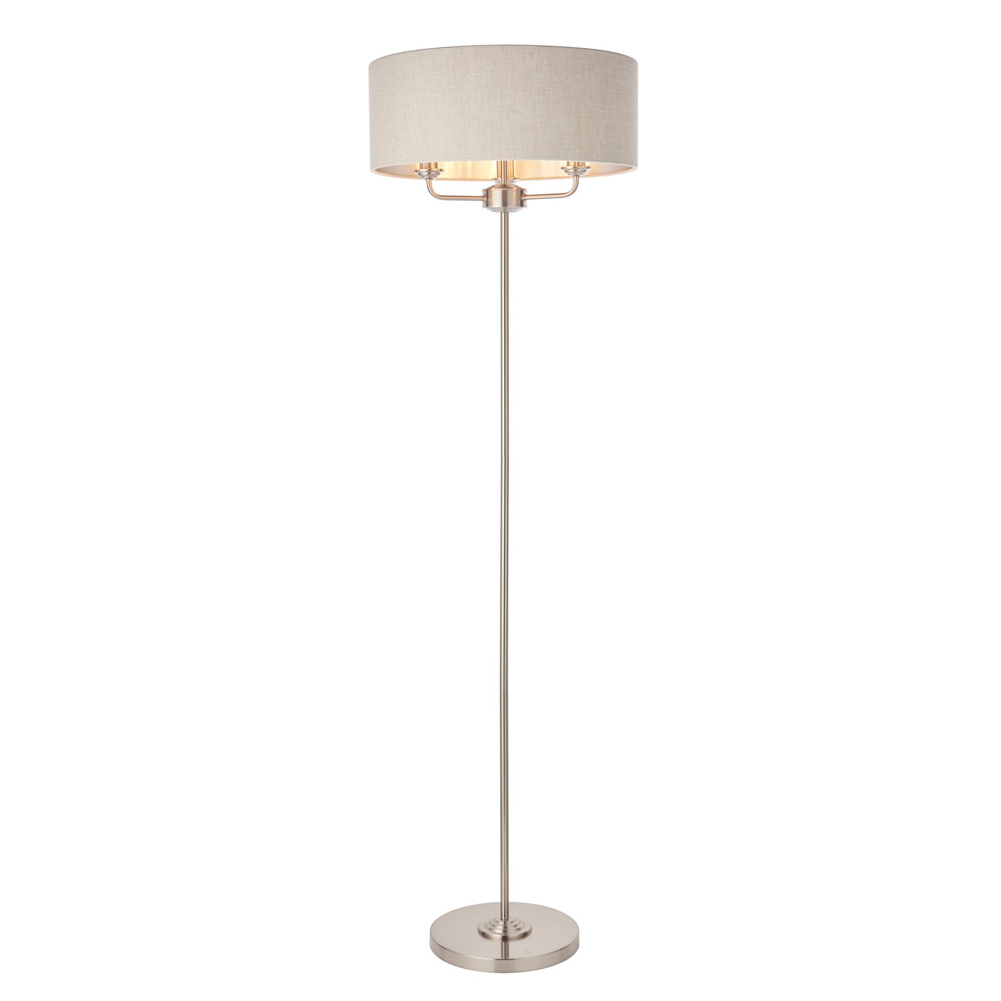 Moncler Floor Light Chrome & Natural