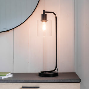 Toledo Table Lamp Black