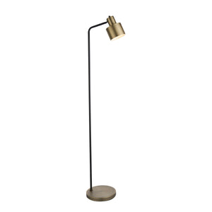 Mayweather Floor Lamp Brass / Black