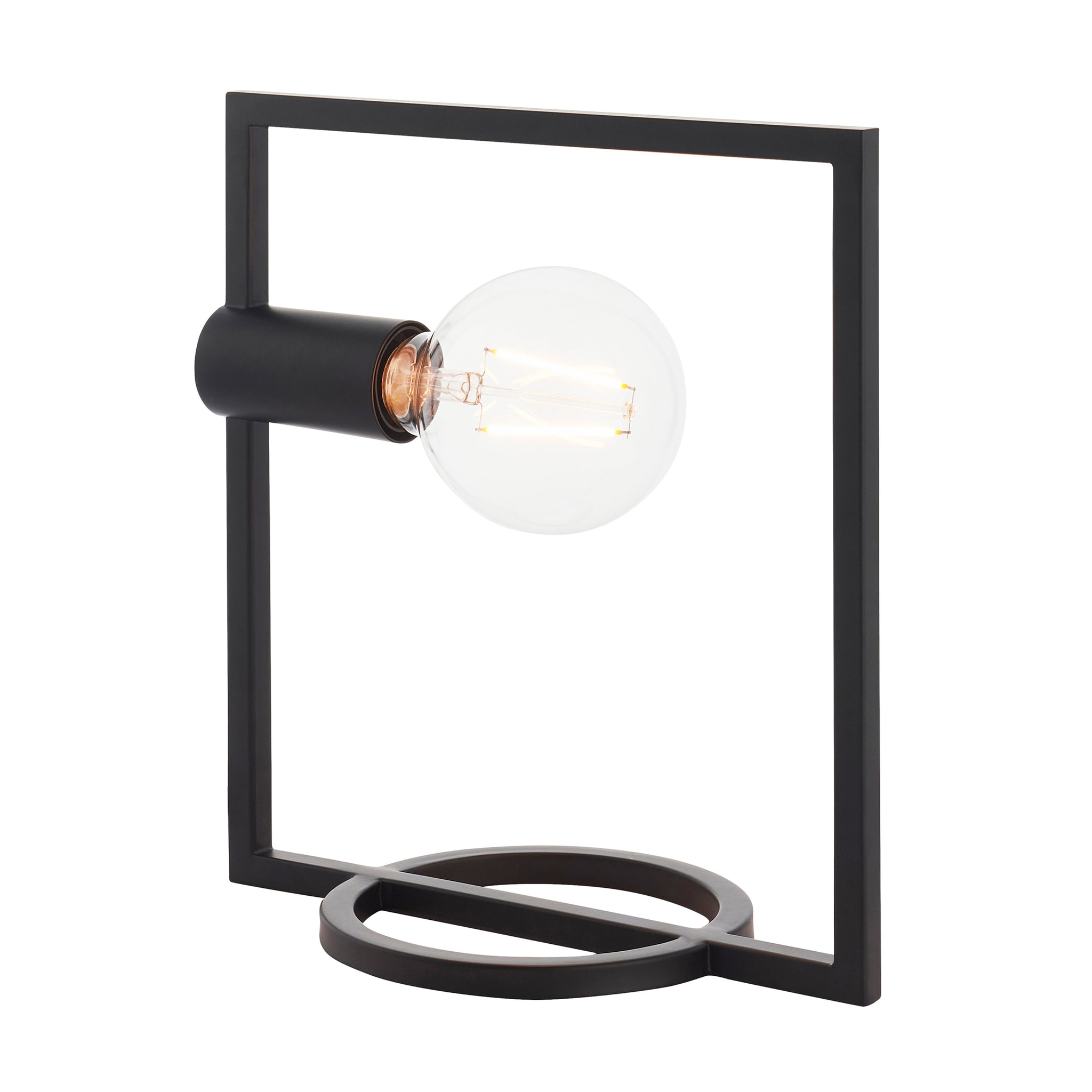 Circle Rectangle Table Lamp