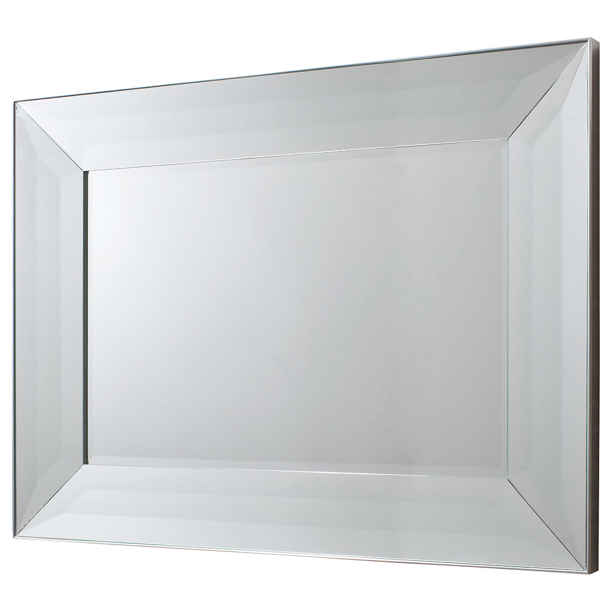 Carrera Rectangle Mirror Silver
